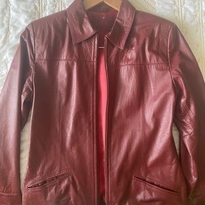 Leather jacket , Small, Size 3